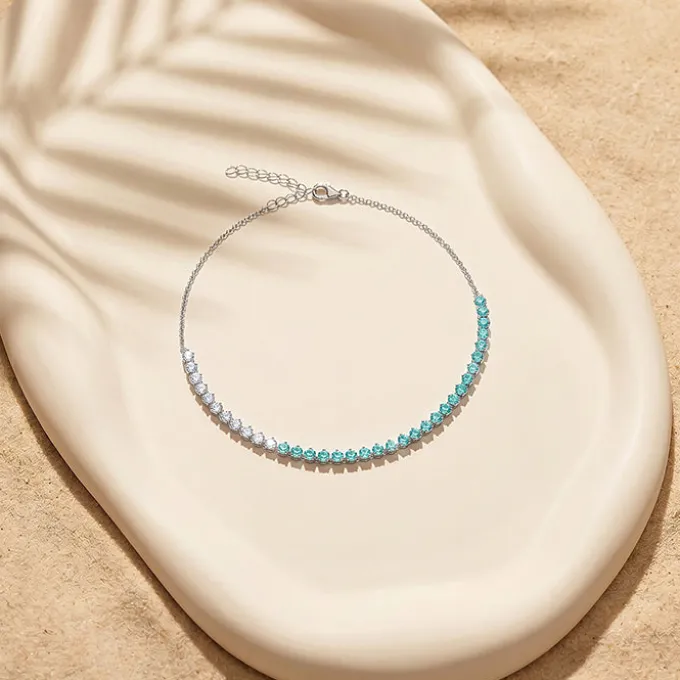 Silver Eucleia Anklet