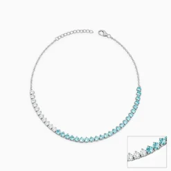 Silver Eucleia Anklet