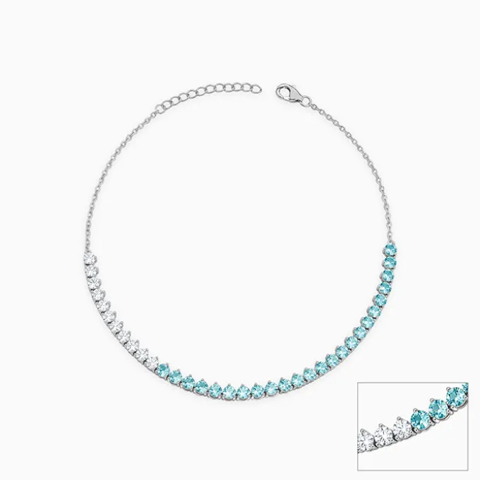 Silver Eucleia Anklet