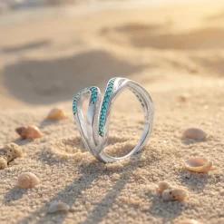 Silver Eurybia Ring (Size 12)