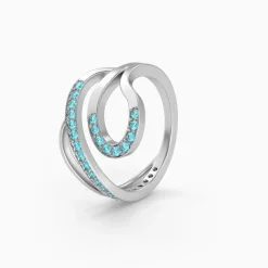 Silver Eurybia Ring (Size 12)
