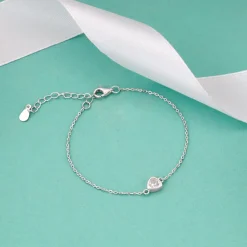 Silver Everyday Is Beautiful Bracelet