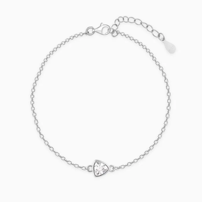 Silver Everyday Is Beautiful Bracelet