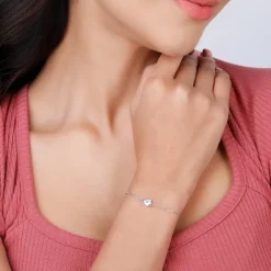Silver Everyday Is Beautiful Bracelet