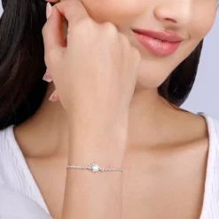 Silver Falling Dew Bracelet