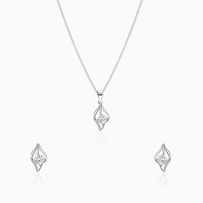 Silver Falling Dew Set