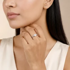 Silver Fiora Ring (Size 12)