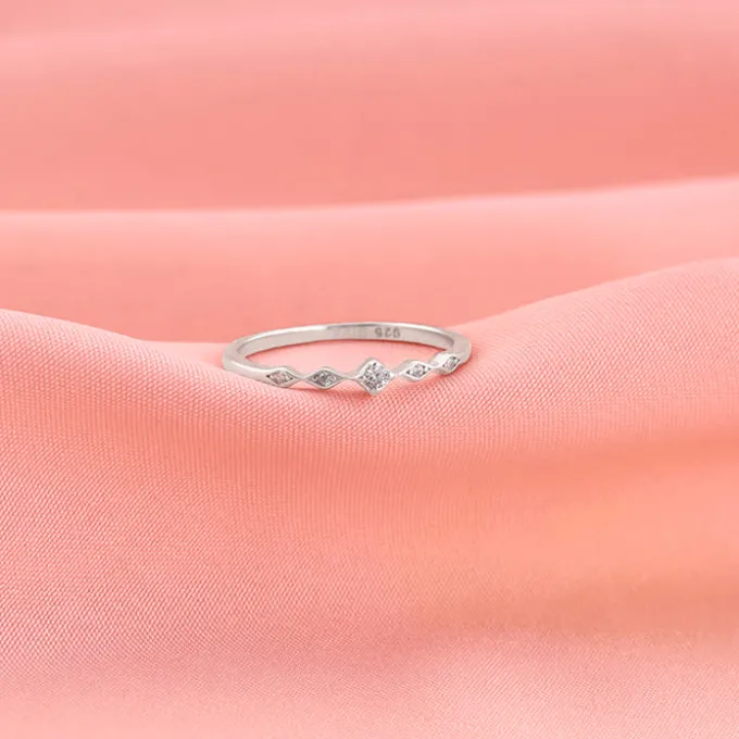 Silver Flamme Ring