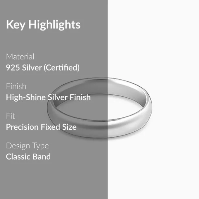 Silver Flawless Her Ring