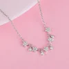 Silver Floral Serenade Necklace