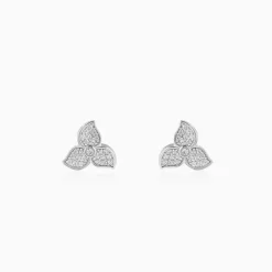 Silver Flowie Studs