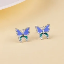 Silver Flutter Muse Earrings