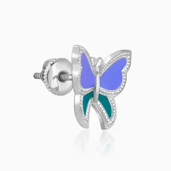 Silver Flutter Muse Earrings