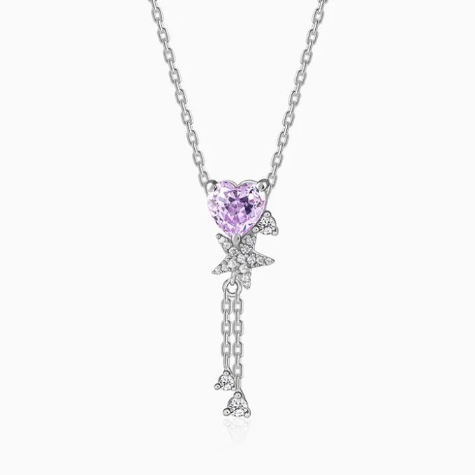 Silver Forever Held Necklace