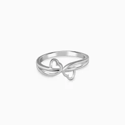 Silver Forever Knot Ring