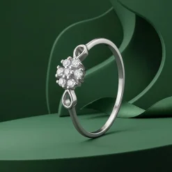 Silver Frostline Ring (Size 12)