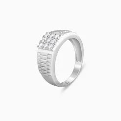 Silver Fuego Ring For Him