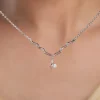 Silver Gaia Necklace
