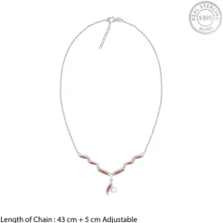 Silver Gaia Necklace