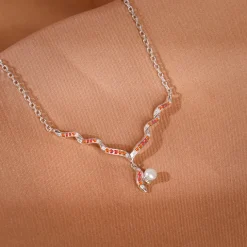 Silver Gaia Necklace