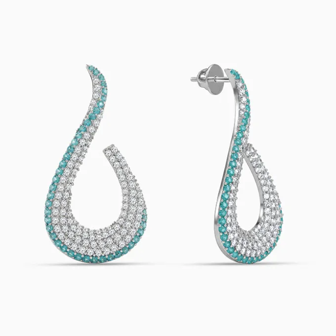 Silver Galene Earrings