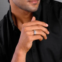 Silver Gallant Band For Him