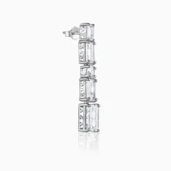 Silver Glam Earrings