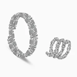 Silver Glitter Set