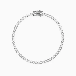 Silver Glow Up Tennis Bracelet
