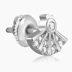 Silver Glowlette Studs