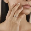Silver Graceful Bow Ring