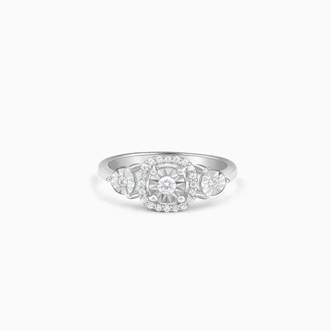 Silver Gracious Look Ring