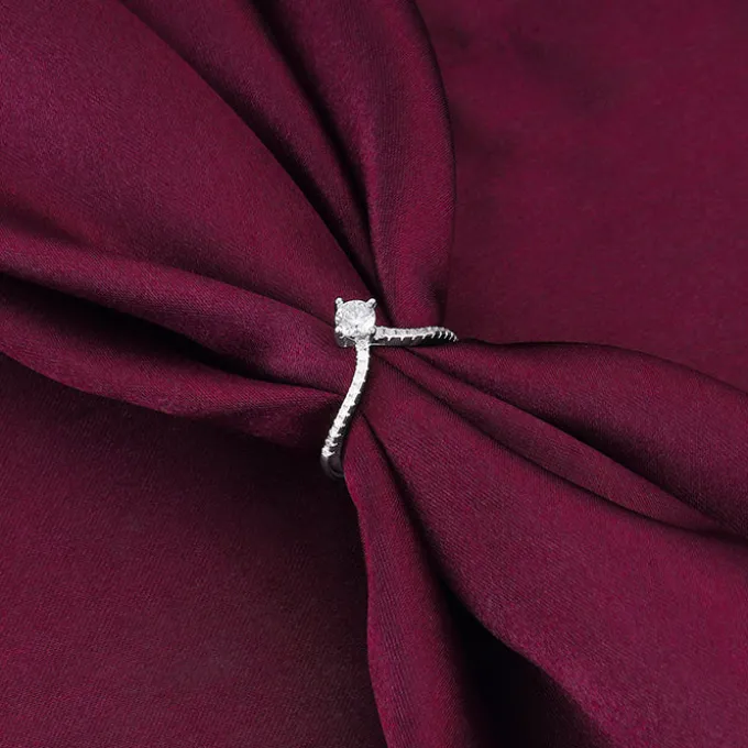 Silver Groovy Vanki Ring