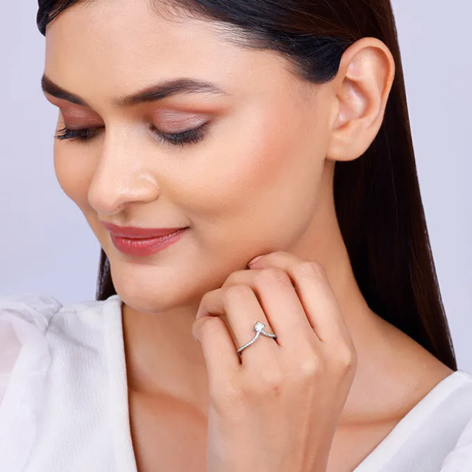 Silver Groovy Vanki Ring
