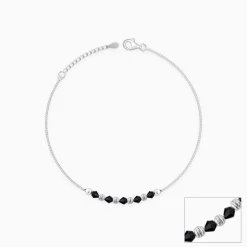 Silver Gypsy Gleams Anklet