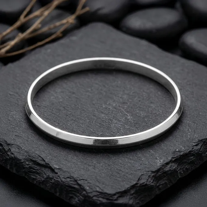 Silver Harpal Kada For Him (Size 7.1)