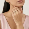Silver Heartbeam Ring