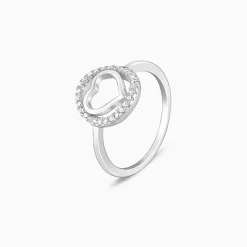 Silver Heart's Odyssey Ring