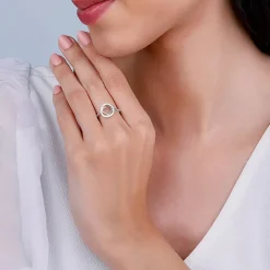 Silver Heart's Odyssey Ring