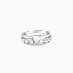 Silver Heart's Rhapsody Ring