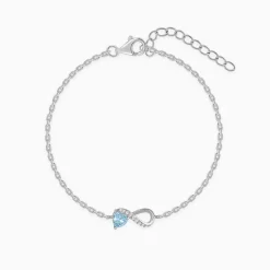 Silver Hearts Whisper Bracelet