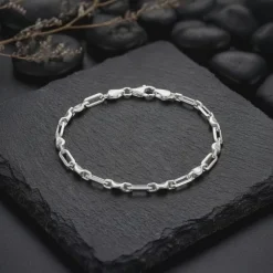 Silver Heshe Bracelet for Him