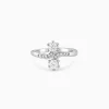 Silver Hollyhock Ring