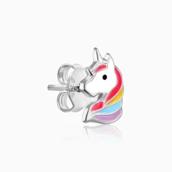Silver Honey Blossom Kids Earrings (4-12 yrs)