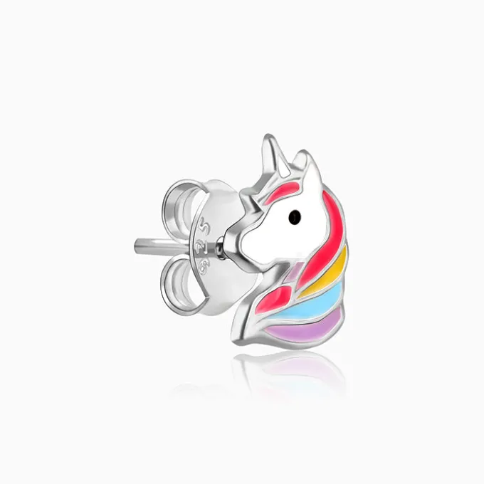 Silver Honey Blossom Kids Earrings (4-12 yrs)