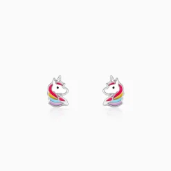 Silver Honey Blossom Kids Earrings (4-12 yrs)