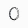 Silver Imperial Stack Rings