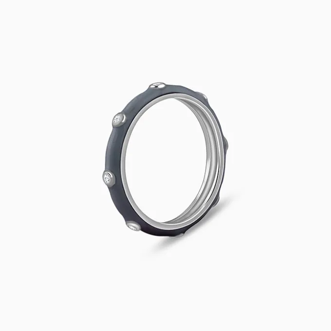 Silver Imperial Stack Rings