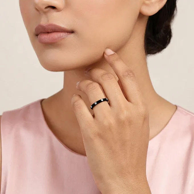 Silver Imperial Stack Rings