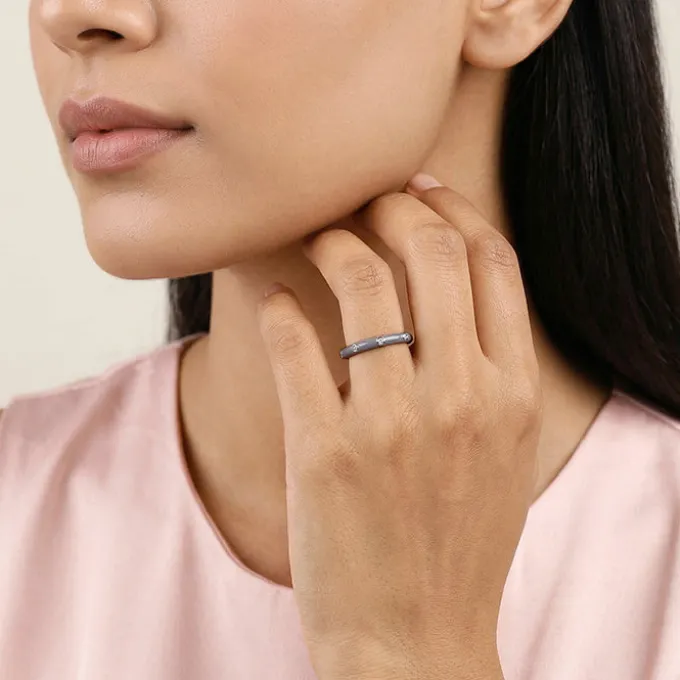 Silver Imperial Stack Rings